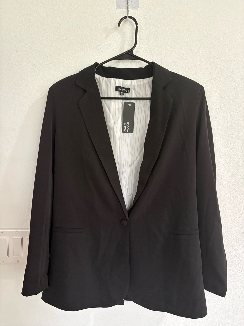 One N More: Black Blazer NWT